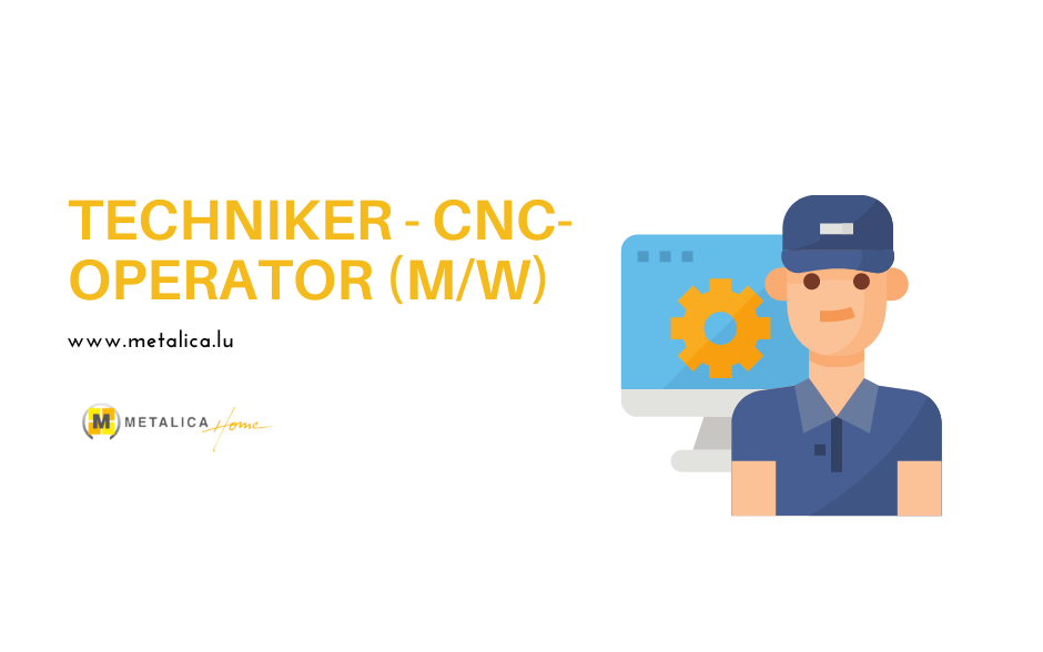 Techniker operator CNC